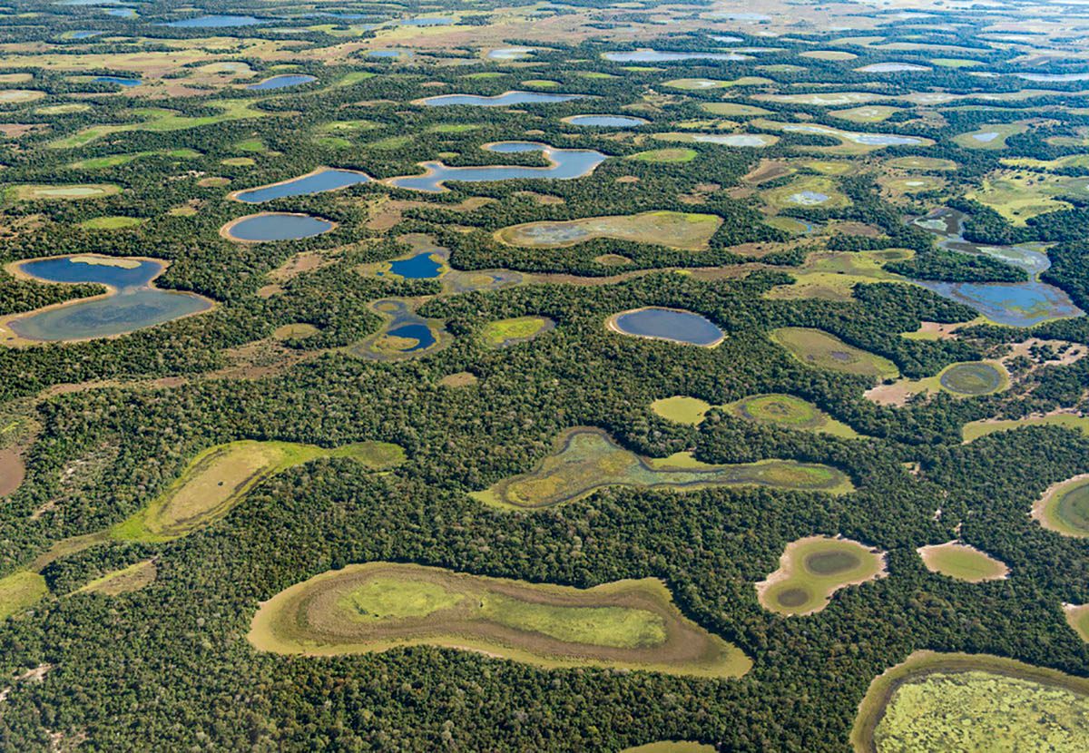 Deforested areas in the Cerrado border area ©Jaime Rocho/WWF-US