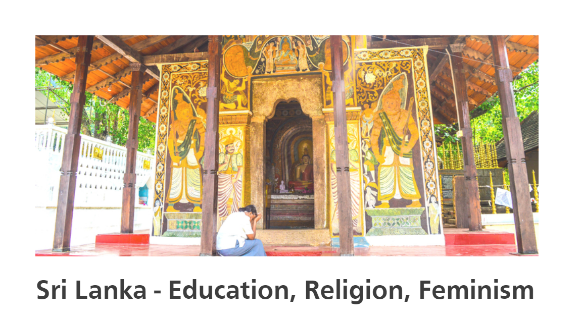 Screenshot of a blog: Designed entrance to a temple of tea in Sri Lanka.