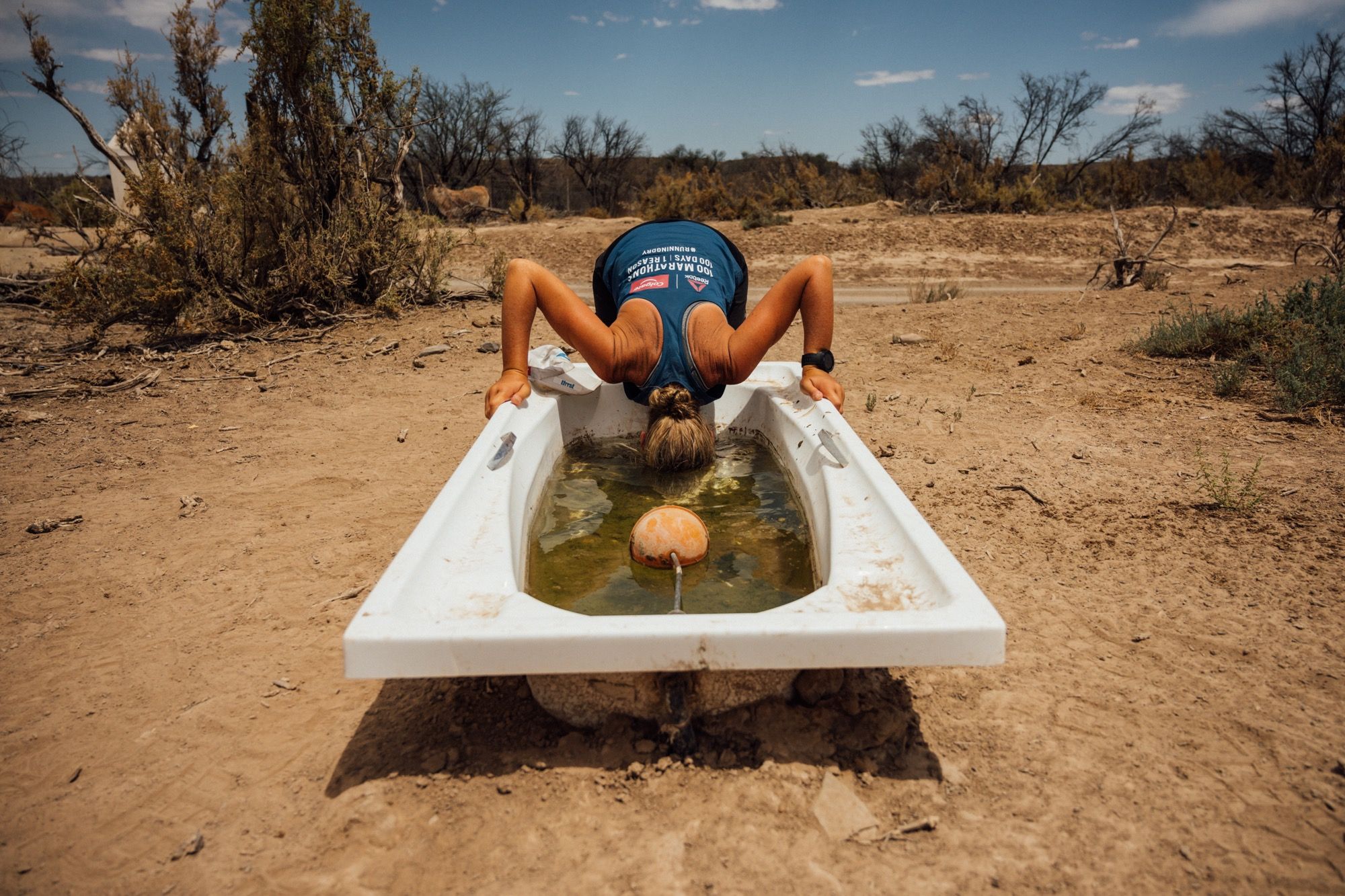 Mina Guli's Lauf gegen die Wasserknappheit