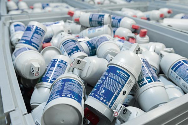 Recycling wird bei BRITA groß geschrieben