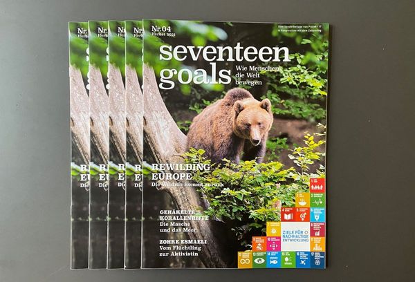 Blättern Sie gerne auch in den Printausgaben des seventeen goals Magazins